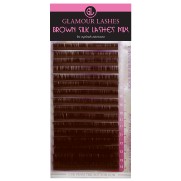 Brown Silk Lashes Mix
